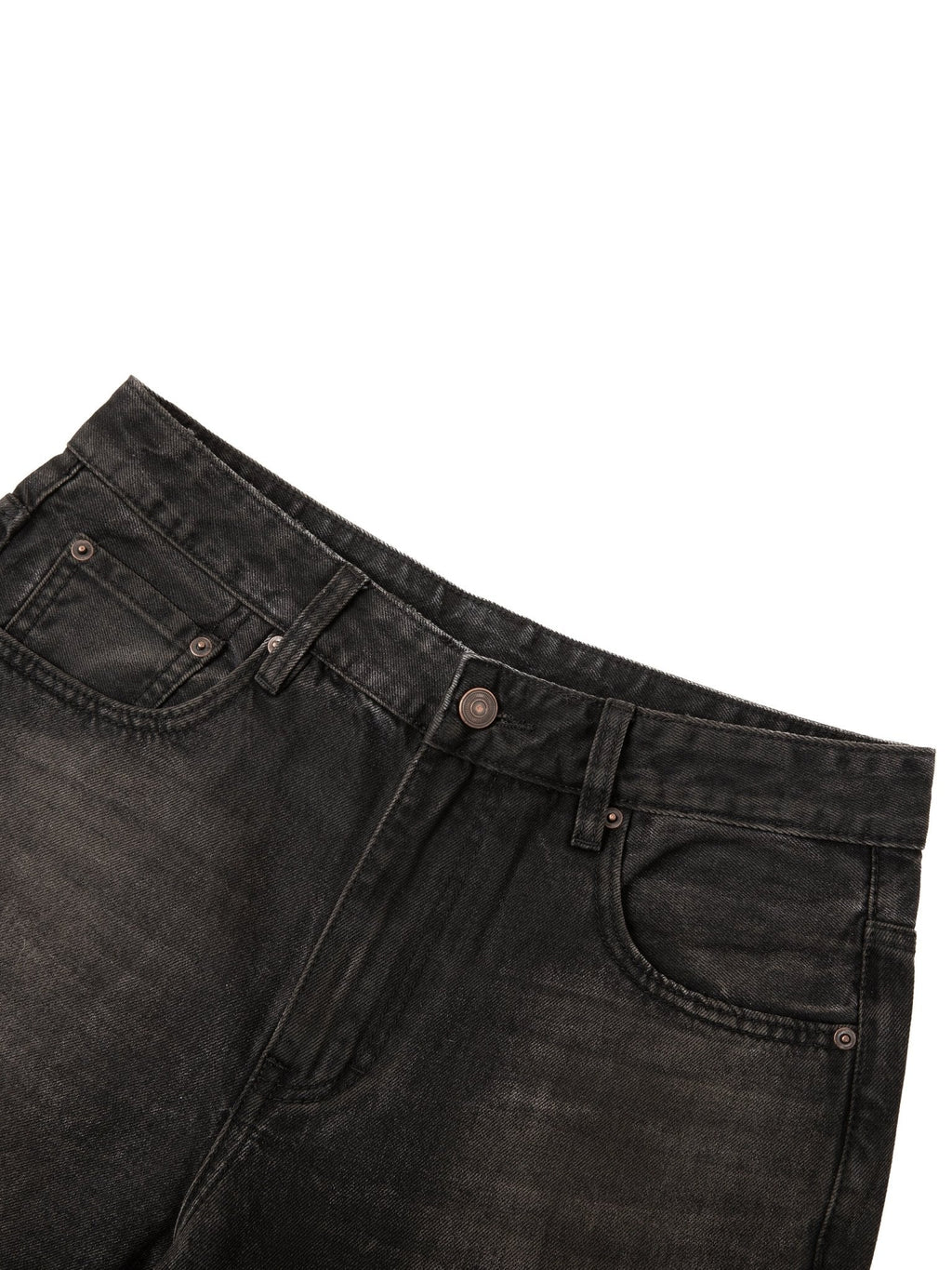 Pantalones Vaqueros Heavyweight Lavado Vintage hombre Negro - Pantalones DAWS