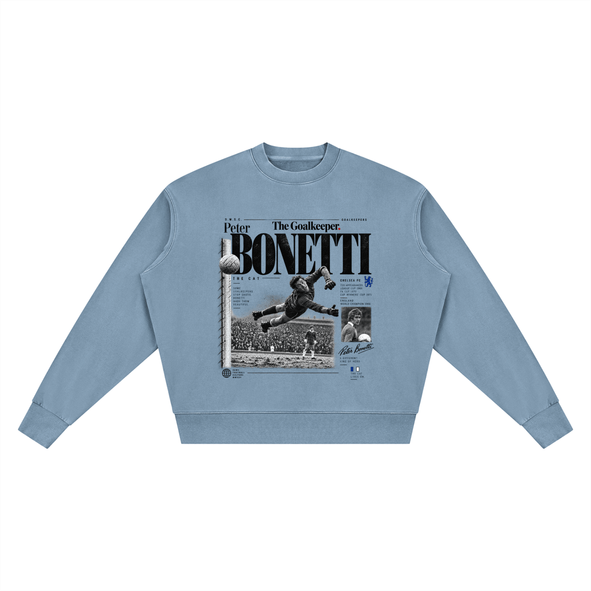 Peter Bonetti Jeans Blue - sudadera DAWS