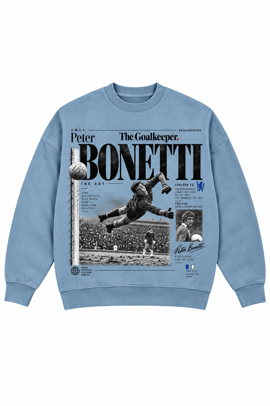 Peter Bonetti Jeans Blue - sudadera DAWS