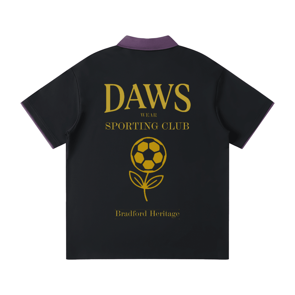 Polo Bradford D.W.S.c. - Black Purple Negro - Polo DAWS