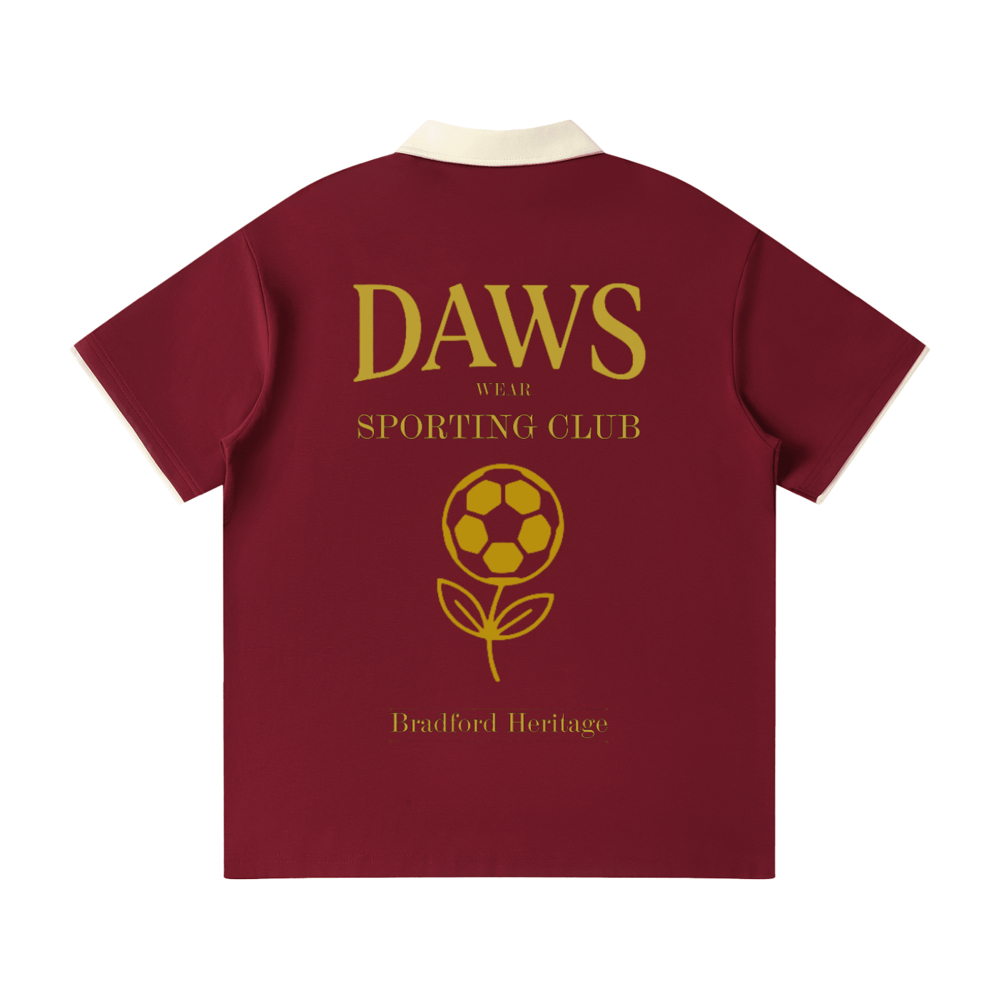 Polo Bradford D.W.S.c. - Bordon Cream Burdeos Cream - Polo DAWS