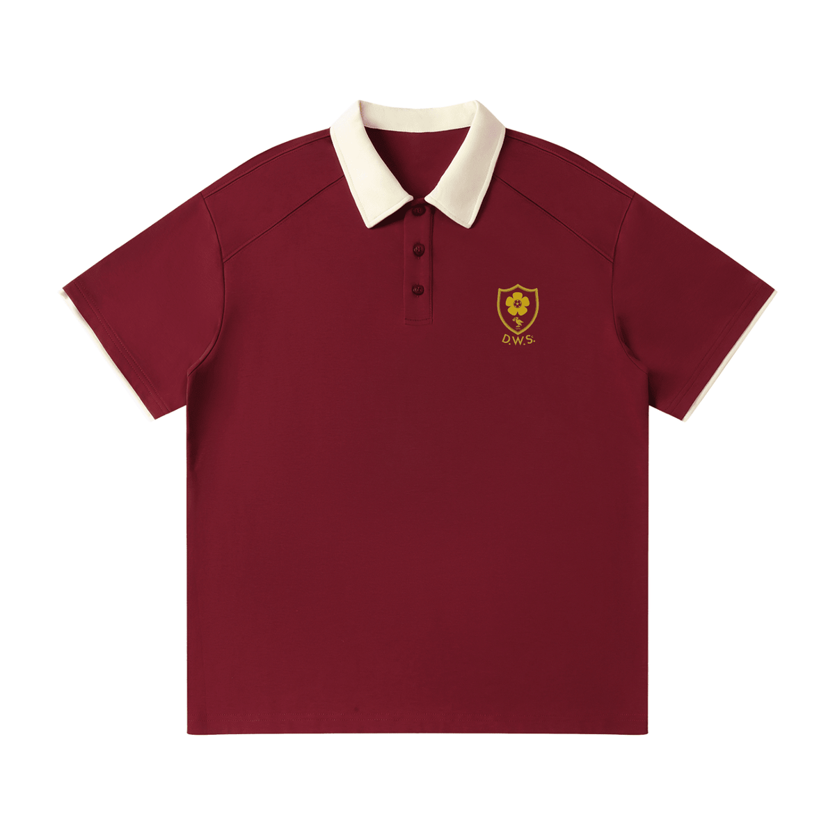 Polo Bradford D.W.S.c. - Bordon Cream Burdeos Cream - Polo DAWS