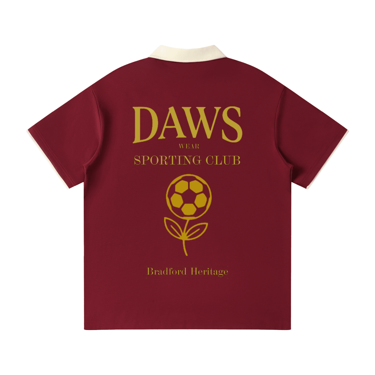Polo Bradford D.W.S.c. - Bordon Cream Burdeos Cream - Polo DAWS