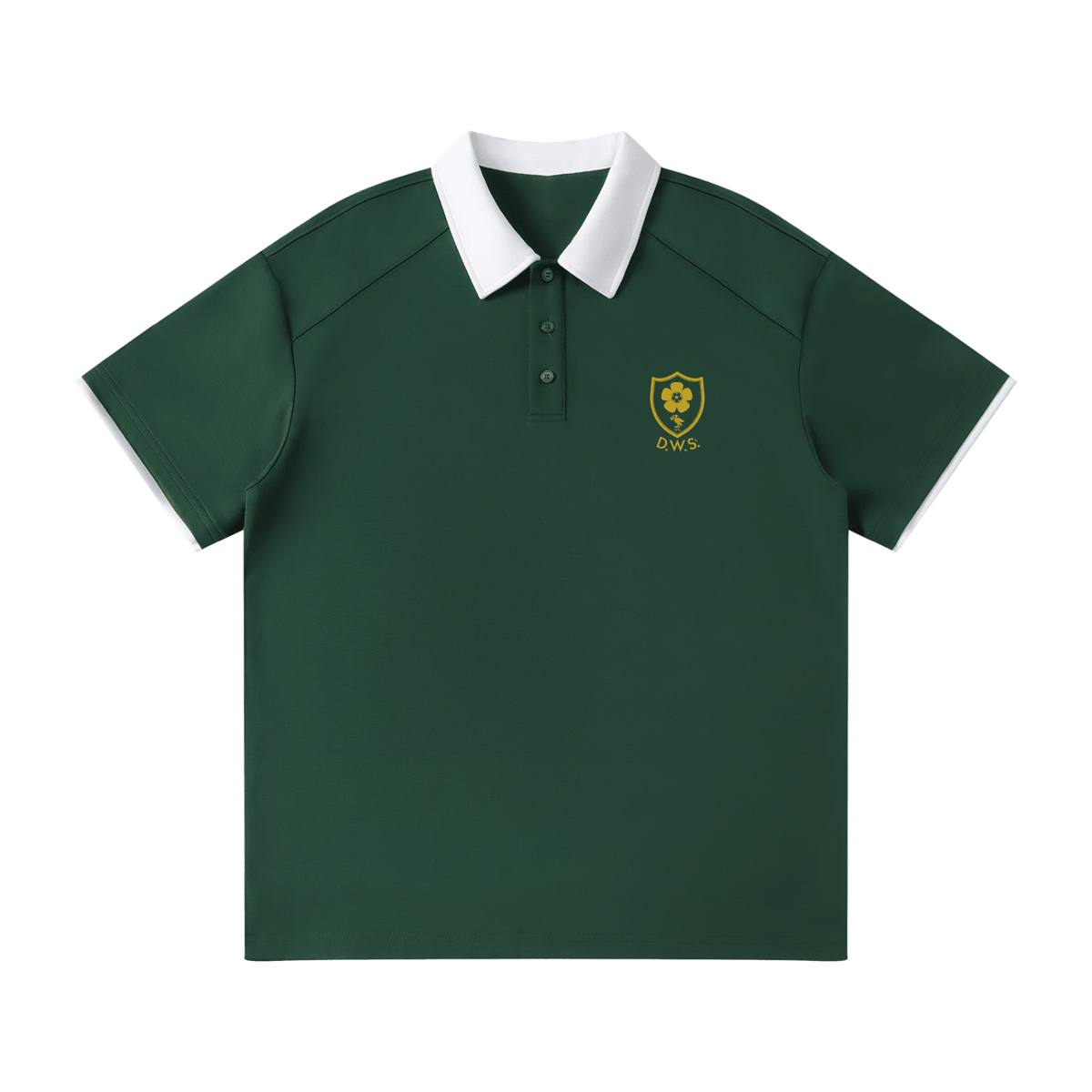 Polo Bradford D.W.S.c. - Green White Verde - Polo DAWS