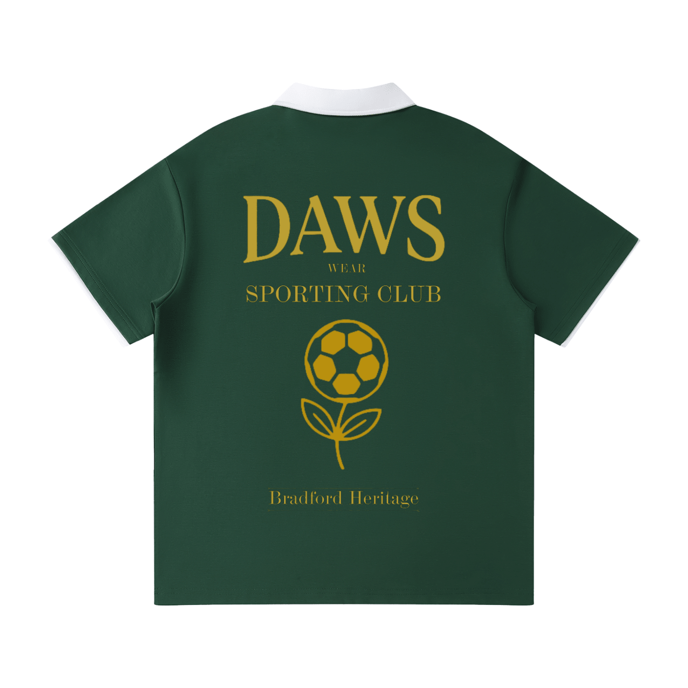 Polo Bradford D.W.S.c. - Green White Verde - Polo DAWS