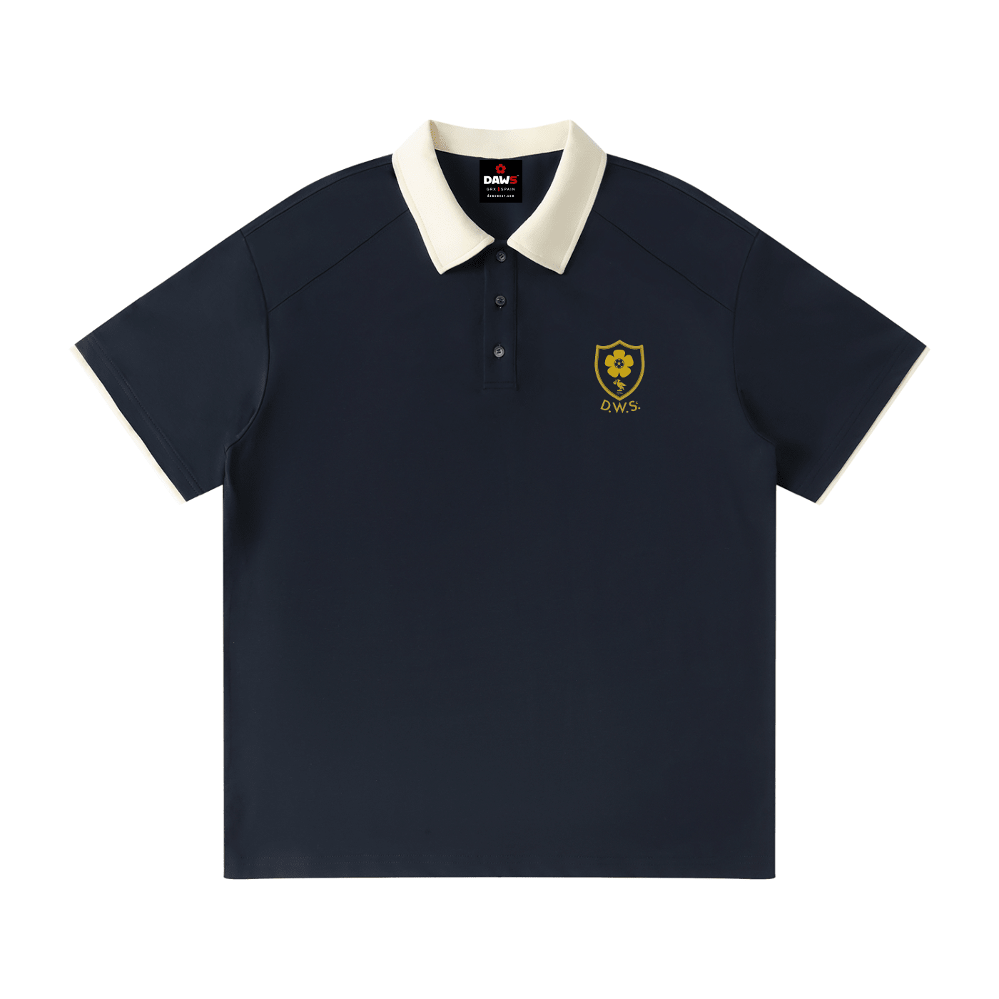 Polo Bradford D.W.S.c. - Navy Cream Azul Navy Cream - Polo DAWS