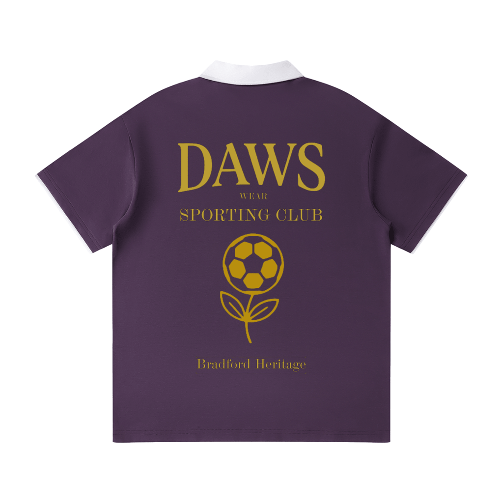 Polo Bradford D.W.S.c. - Purple White Púrpura - Polo DAWS