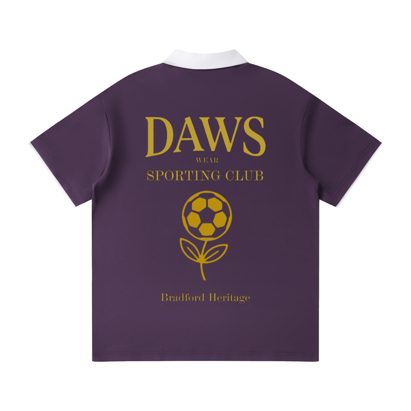 Polo Bradford D.W.S.c. - Purple White Púrpura - Polo DAWS