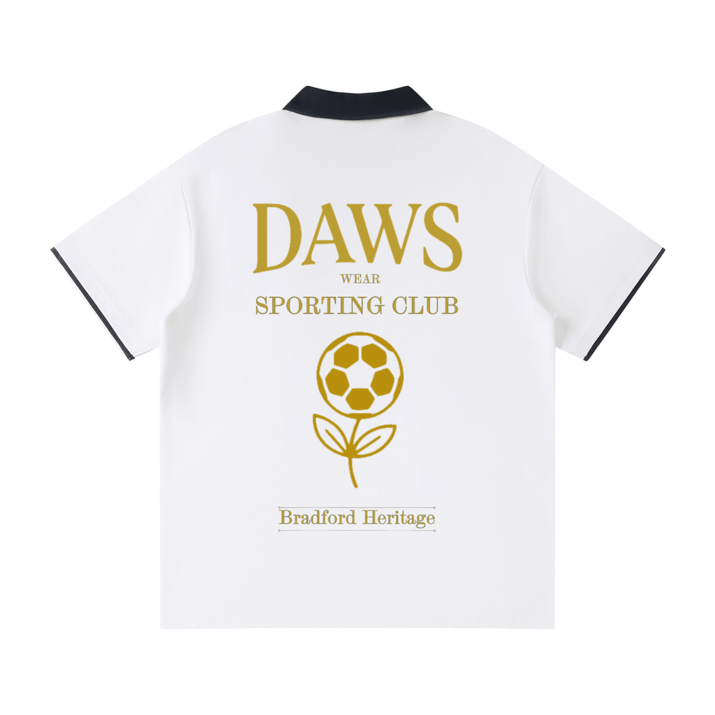 Polo Bradford D.W.S.c. - White Navy Blanco - Polo DAWS