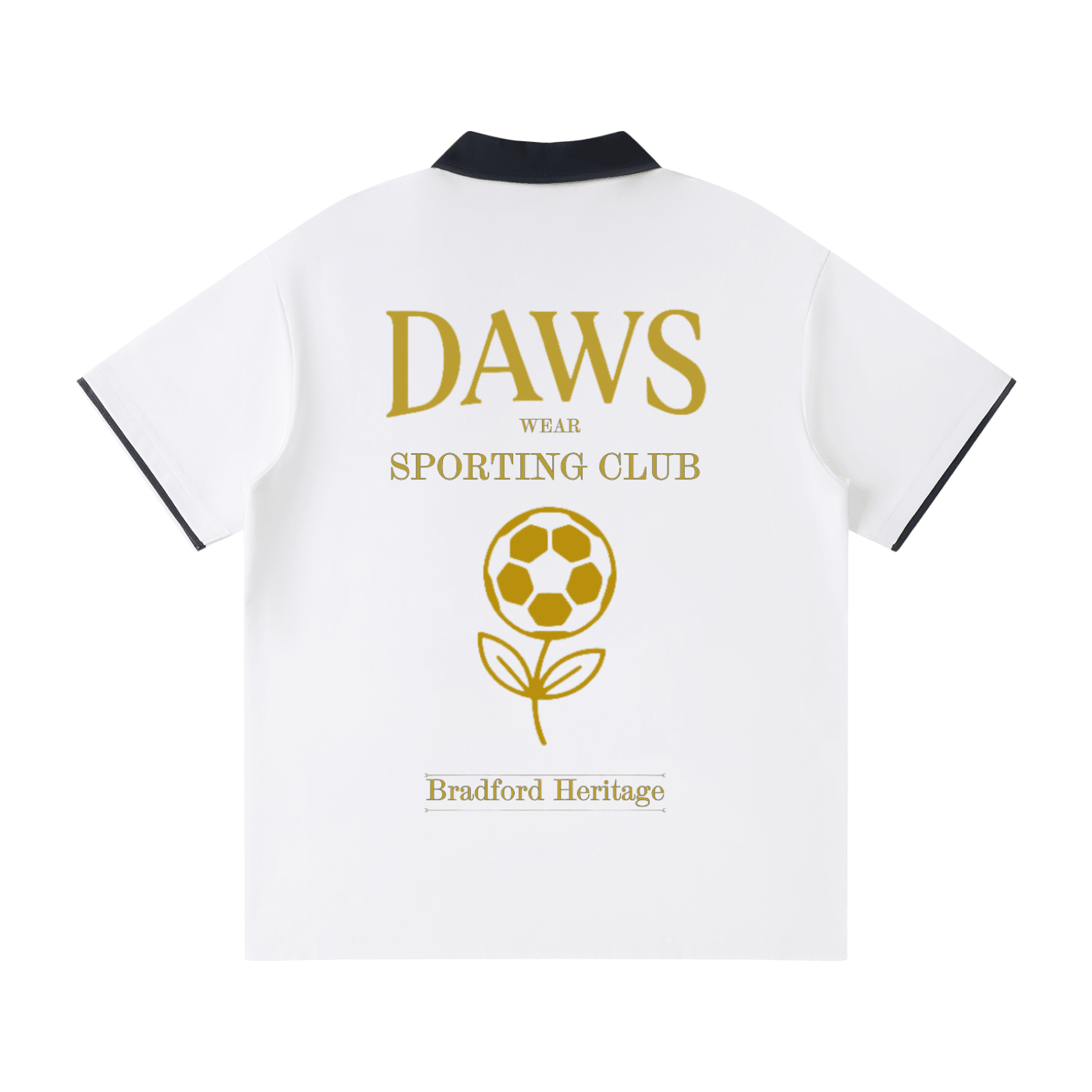 Polo Bradford D.W.S.c. - White Navy Blanco - Polo DAWS