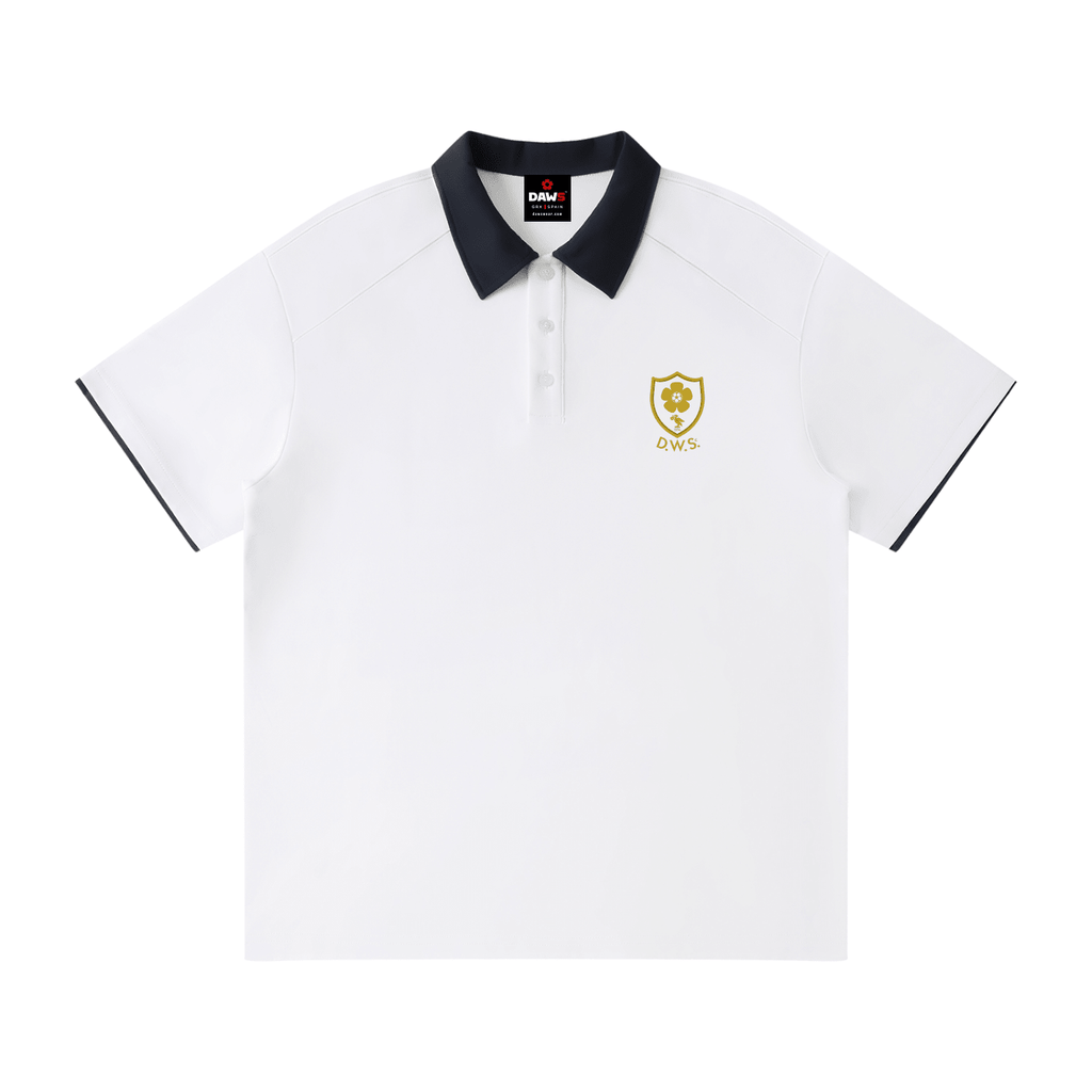 Polo Bradford D.W.S.c. - White Navy Blanco - Polo DAWS