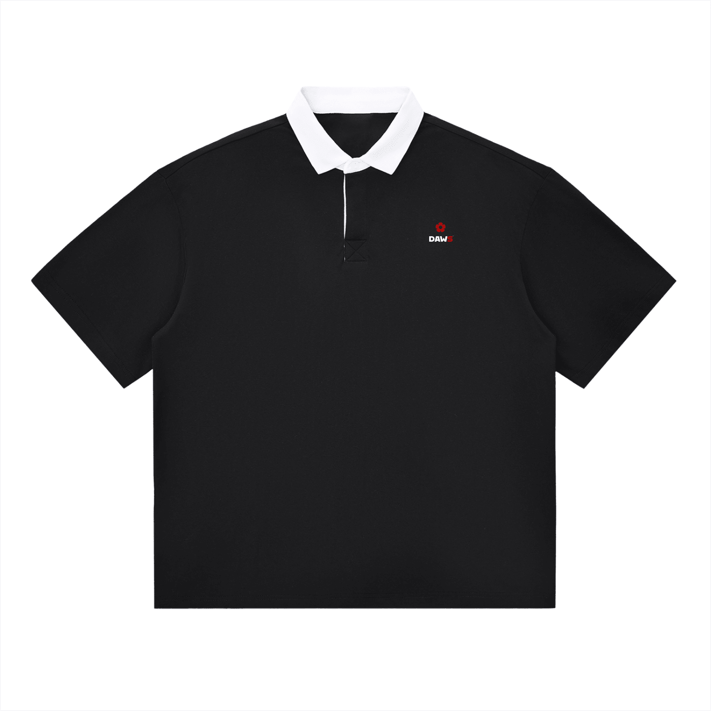 Polo Energy Surf Negro - Polo DAWS