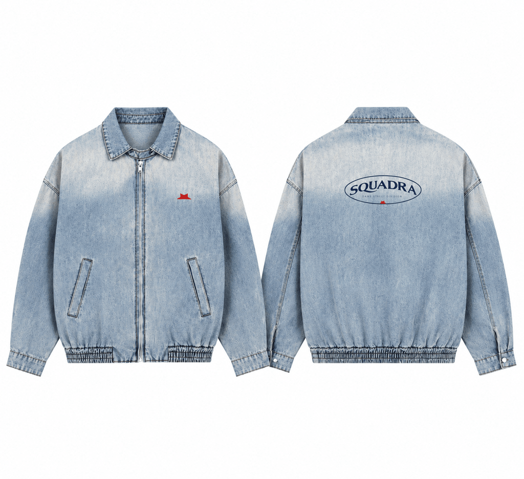 RELIC Full-Zip Denim Jacket Blue - CHAQUETAS DAWS