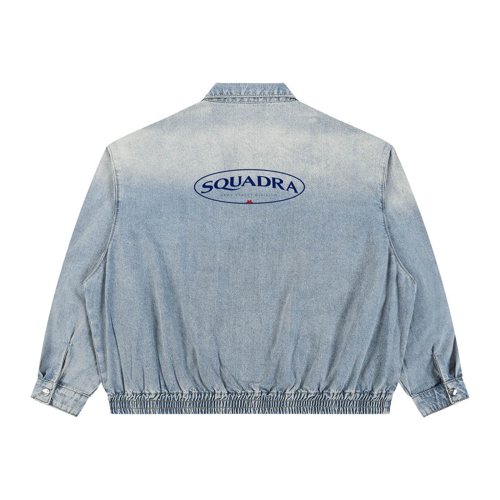 RELIC Full-Zip Denim Jacket Blue - CHAQUETAS DAWS