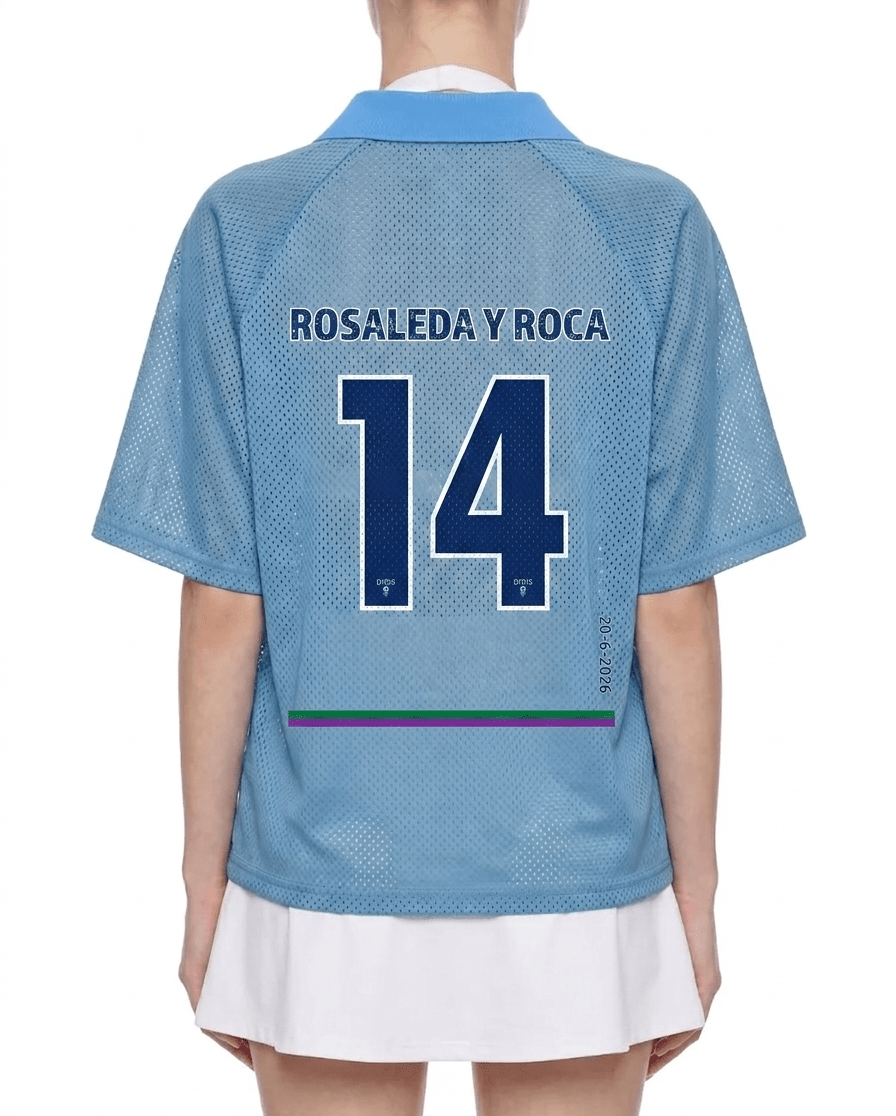 Rosaleda & Roca - Málaga Cielo de Málaga - Camisetas Futbol DAWS