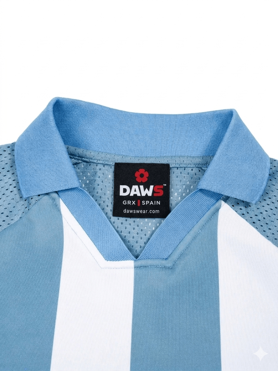 Rosaleda & Roca - Málaga Cielo de Málaga - Camisetas Futbol DAWS