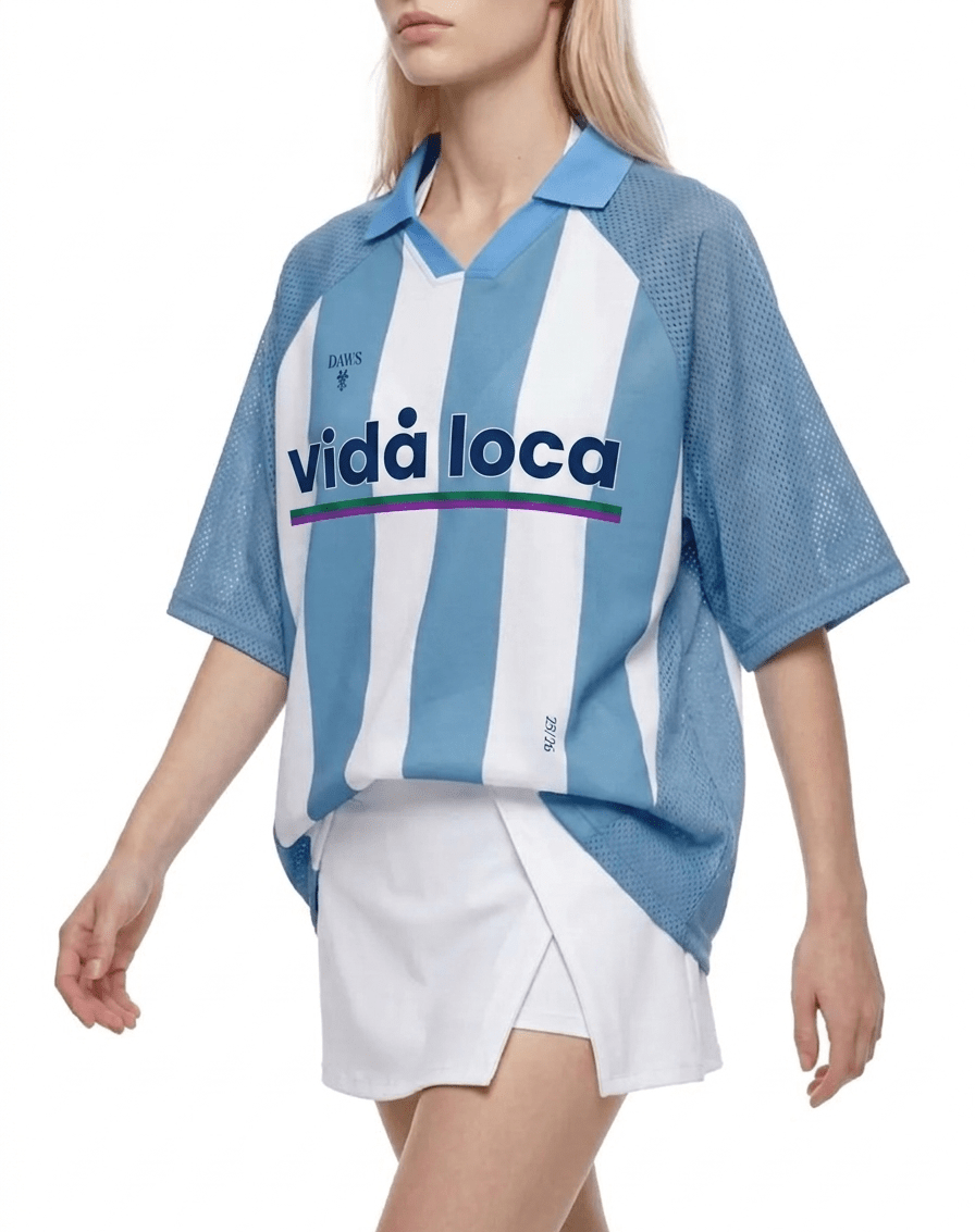 Rosaleda & Roca - Málaga Cielo de Málaga - Camisetas Futbol DAWS