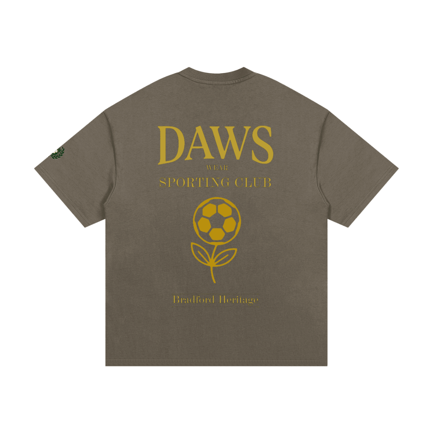 Royal Heritage Oro Heavy Tee D.W.S.c. Verde Musgo - Camiseta DAWS