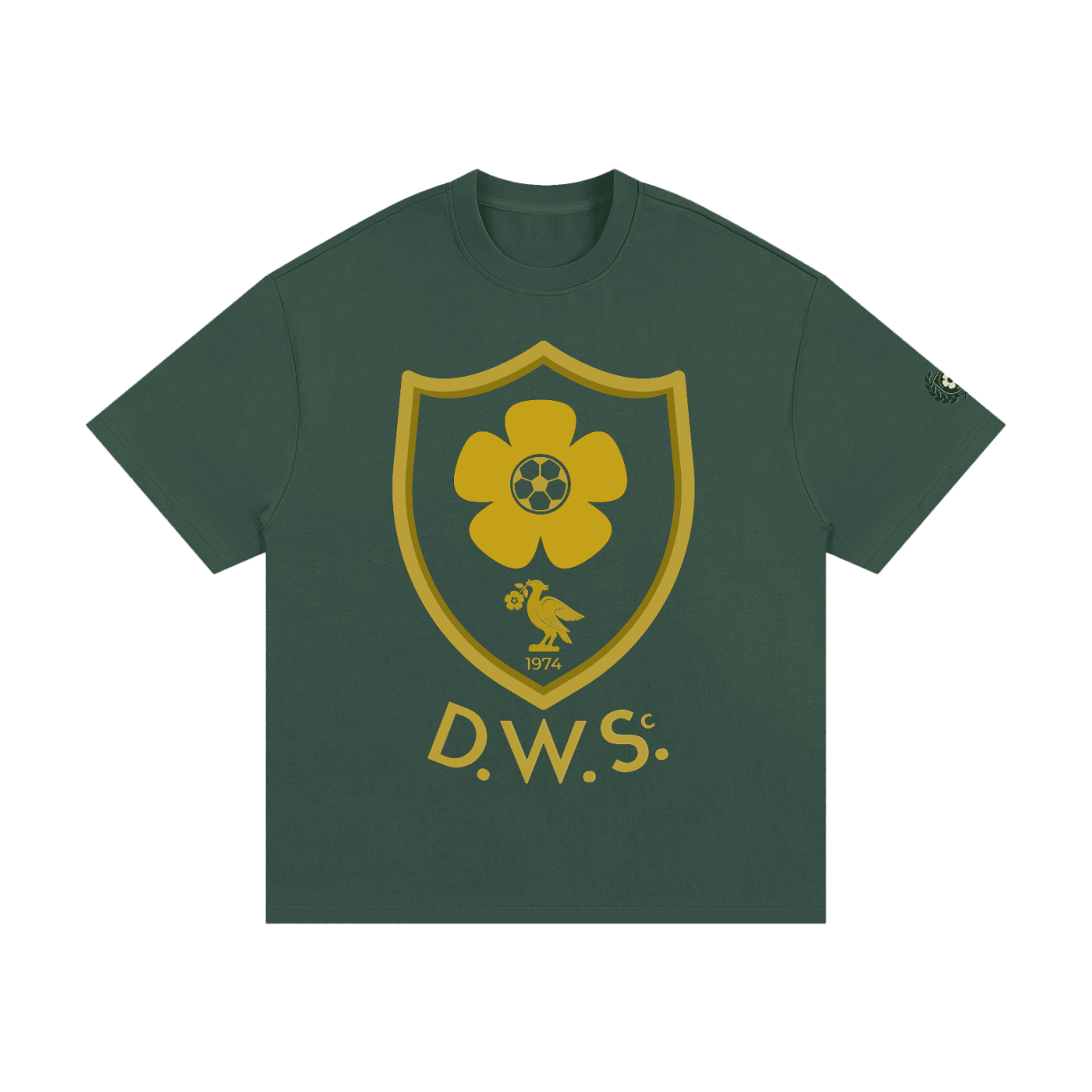 Royal Heritage Oro Heavy Tee D.W.S.c. Verde Oscuro - Camiseta DAWS