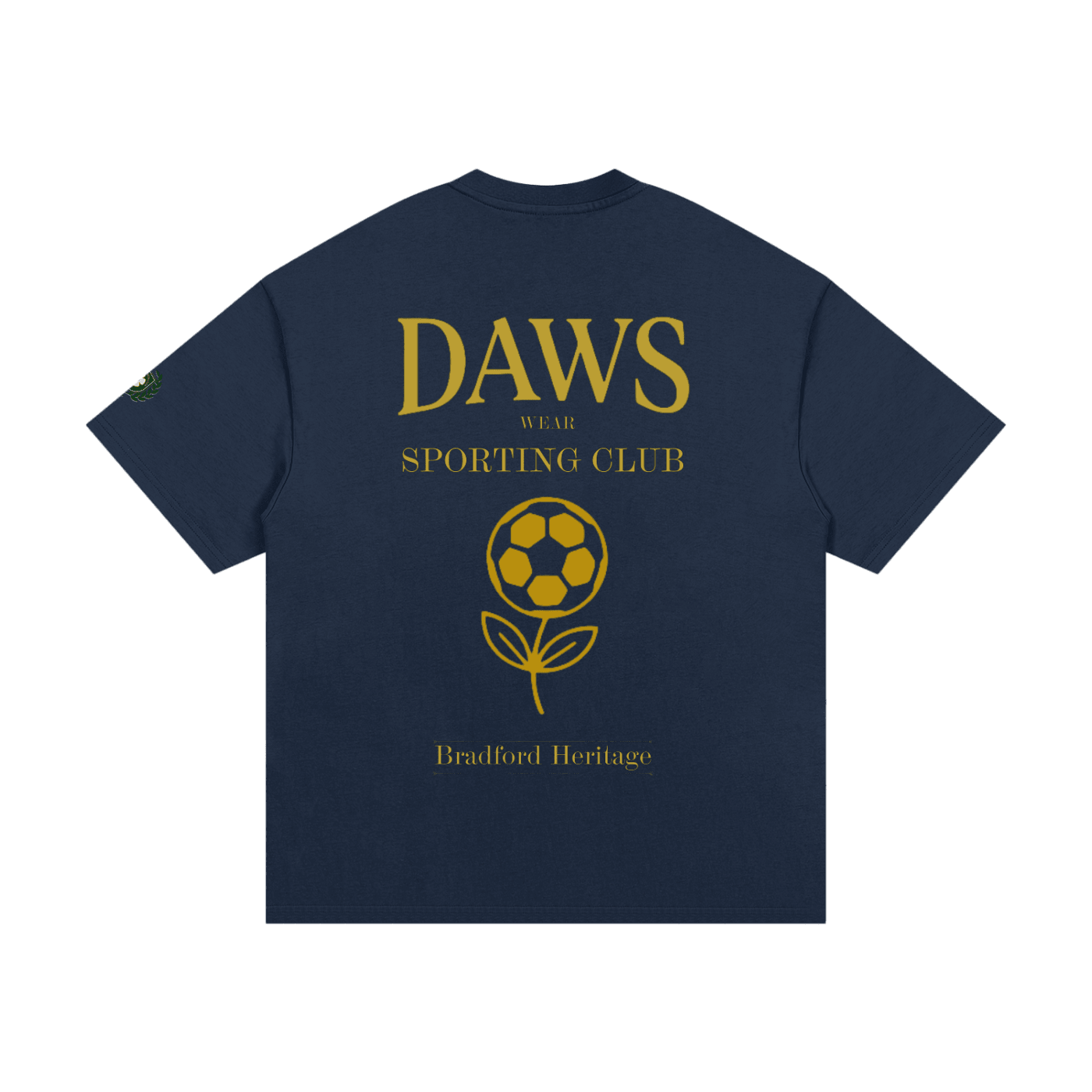 Royal Heritage Oro Heavy Tee D.W.S.c. Azul Navy - Camiseta DAWS