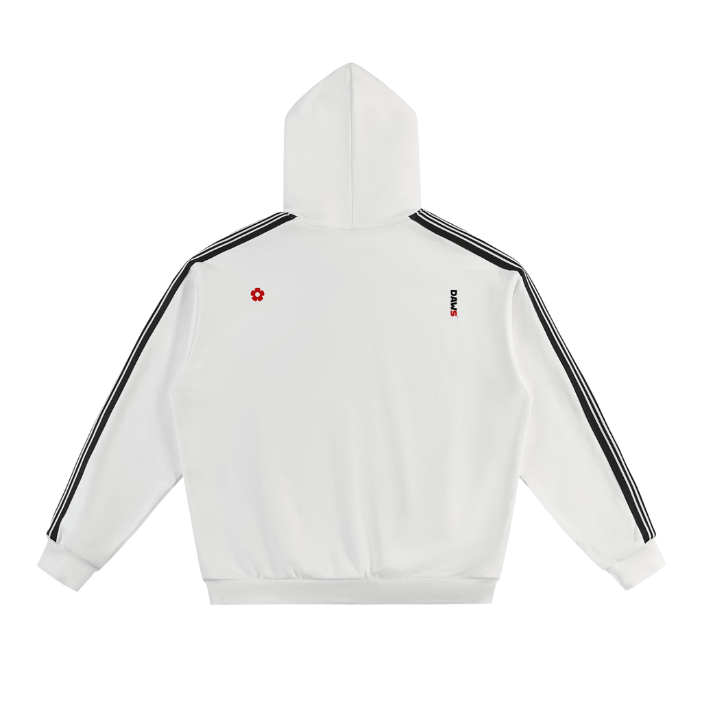 Side Stripe Drop - Shoulder Hoodie color - Streetwear DAWS