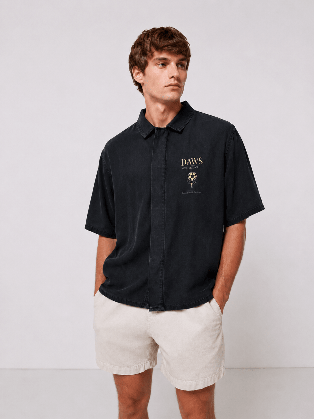 Silk Terrace Black D.W.S.c. Negro - Camisa DAWS