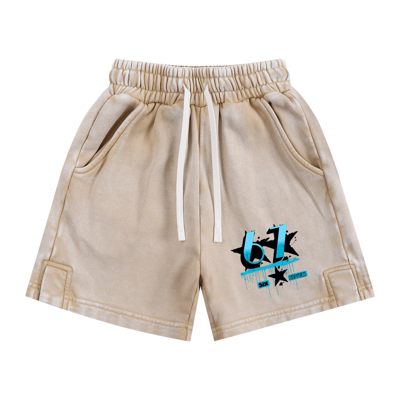 Six Seven Shorts Kids Kaki - Shorts DAWS
