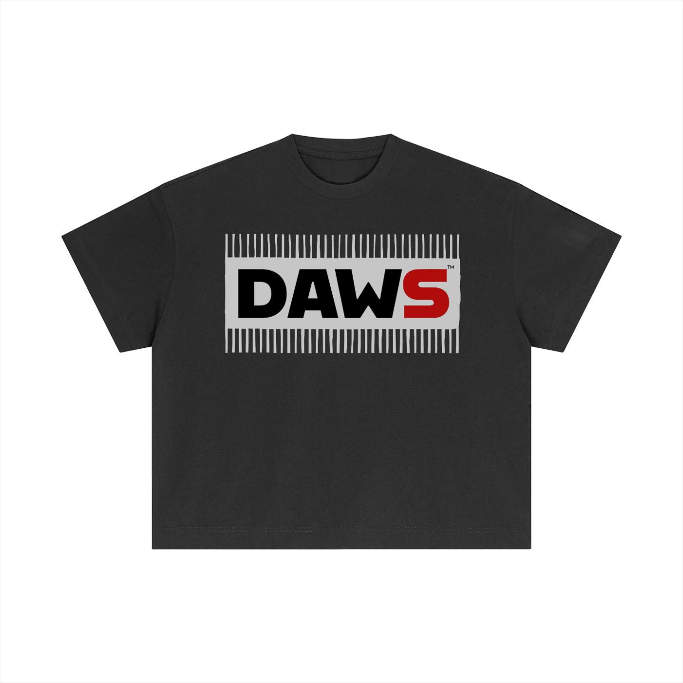 Stam Heavy Boxy Gris Carbón - Camisetas DAWS