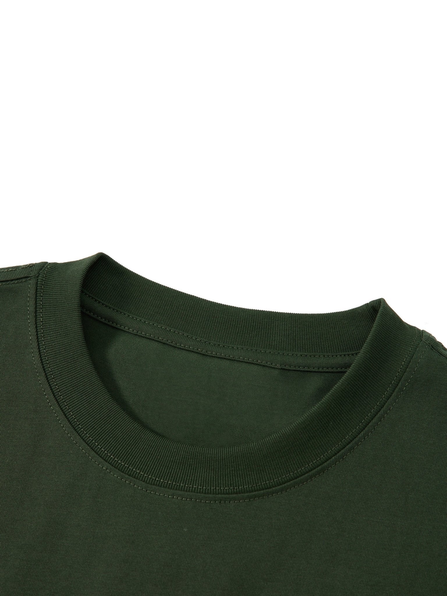 Stam Heavy Boxy Verde Bosque - Camisetas DAWS