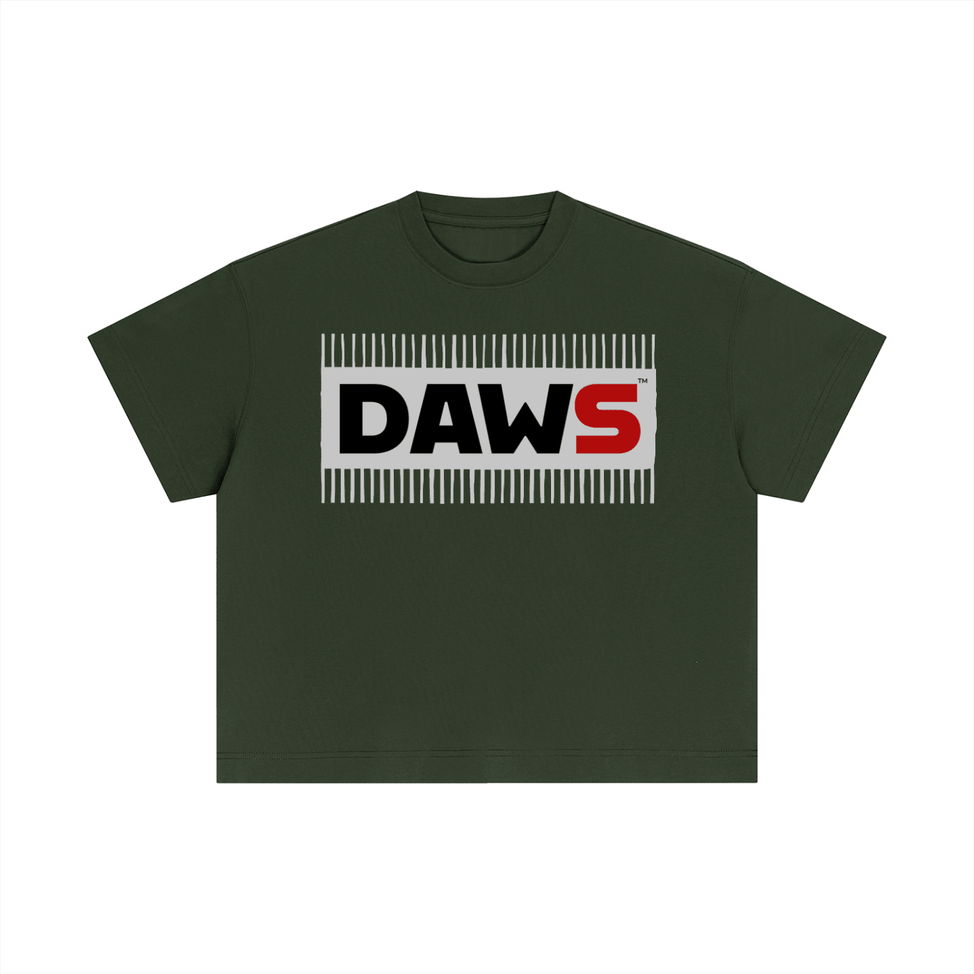 Stam Heavy Boxy Verde Bosque - Camisetas DAWS
