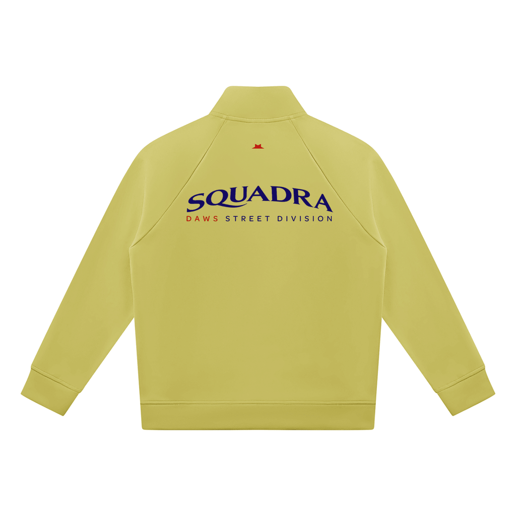 STAND — Raglan Track Jacket Lime Yellow - Chaqueta DAWS