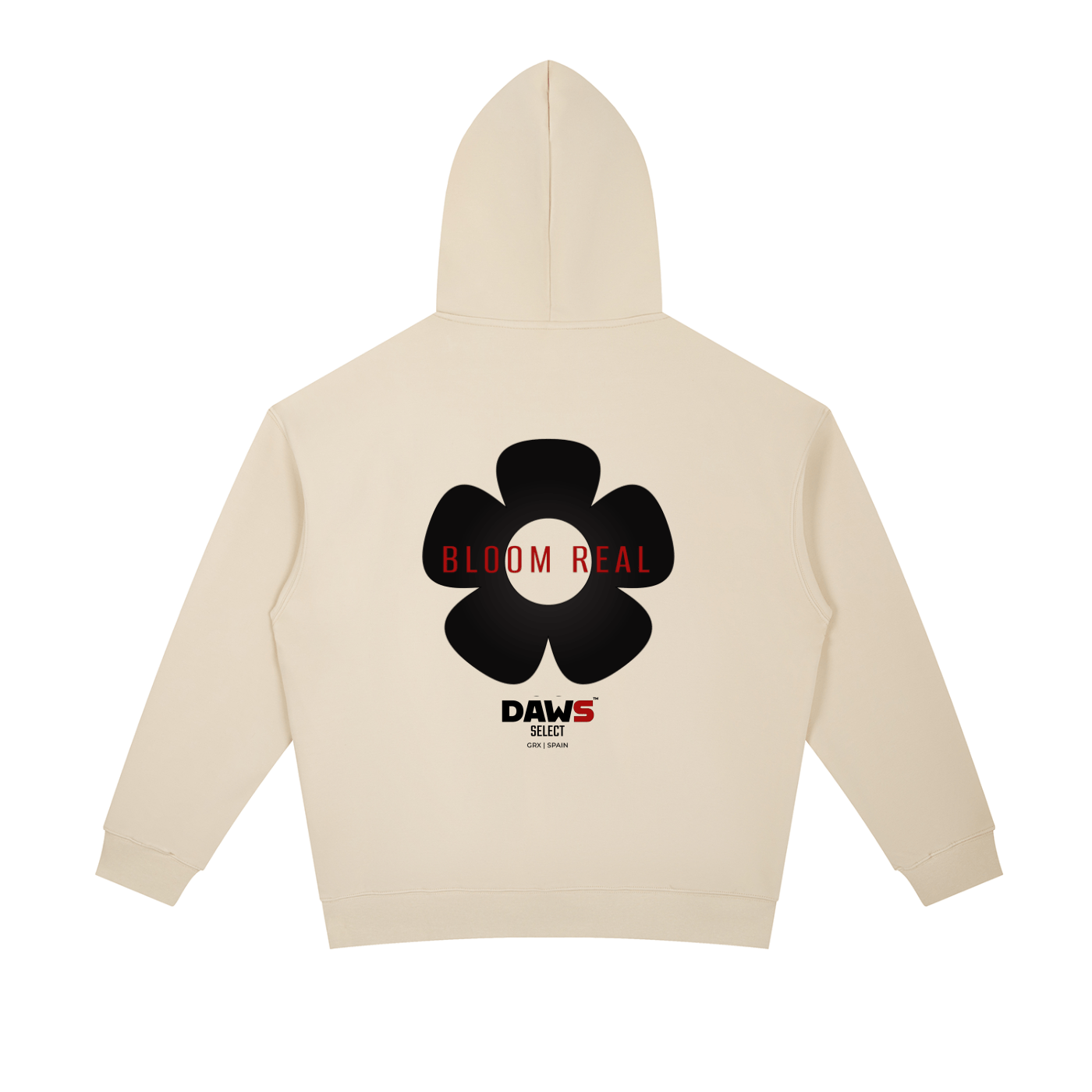 Sudadera Bloom Real Essential Heavyweight DAWS Select unisex color - Streetwear DAWS