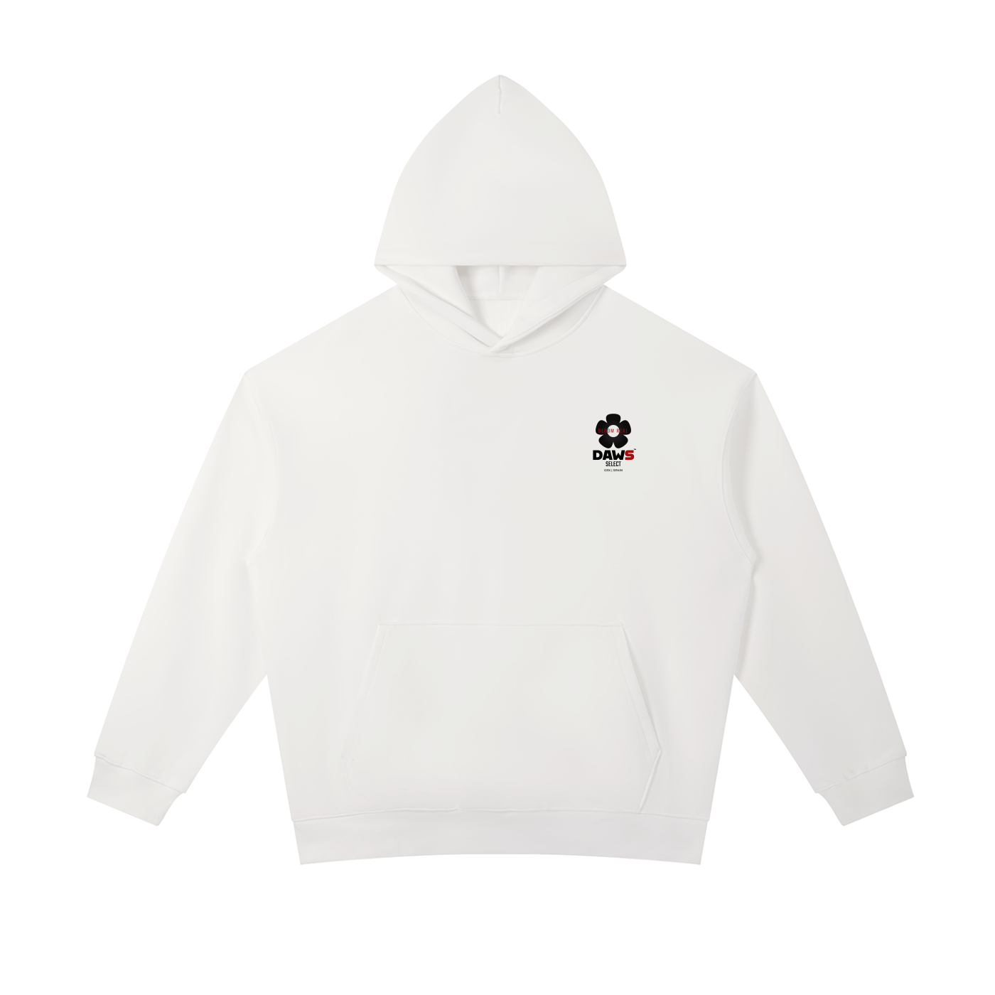 Sudadera Bloom Real Essential Heavyweight DAWS Select unisex color - Streetwear DAWS