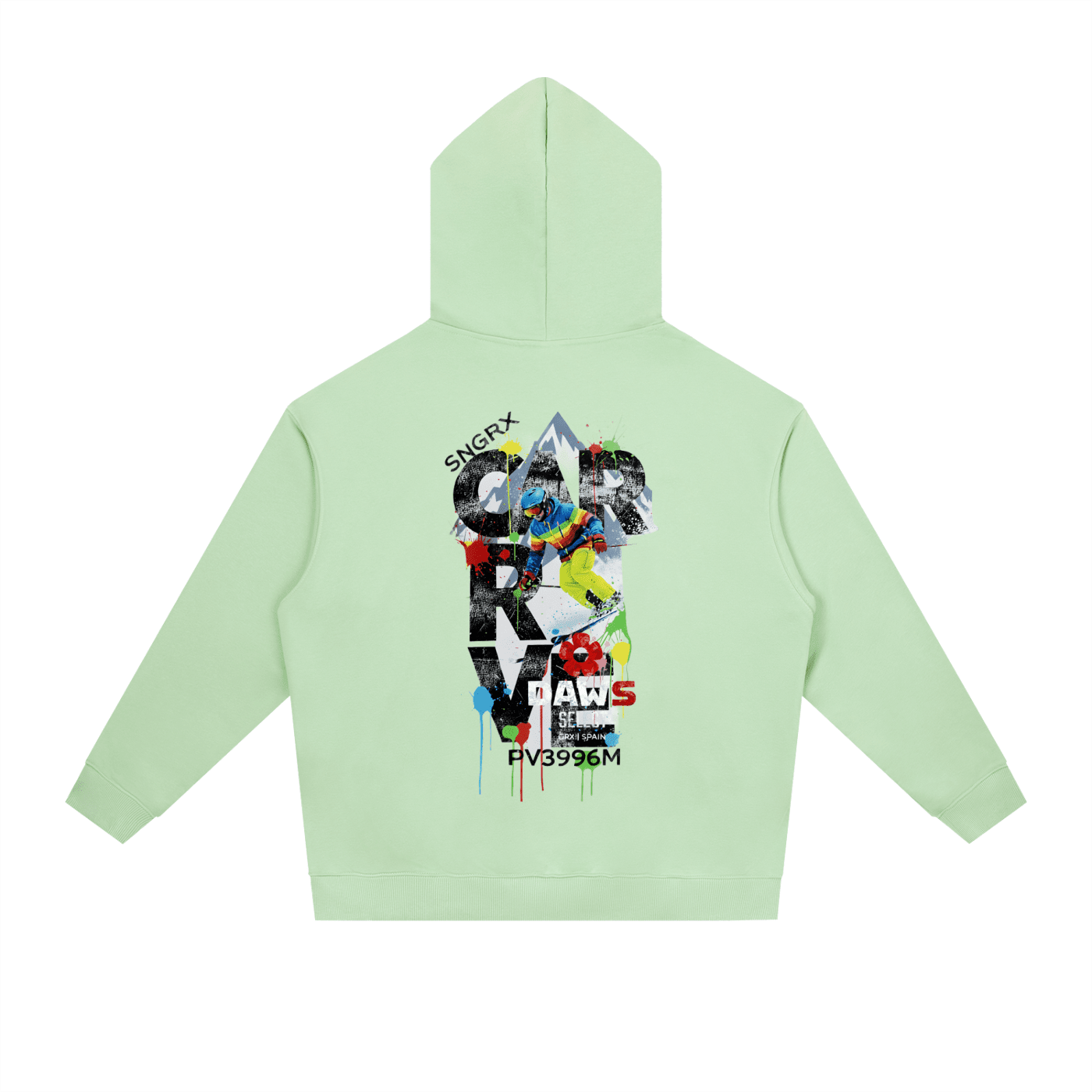 Sudadera CARVE 3996M con capucha Essential Heavyweight DAWS Select unisex adulto color - Streetwear DAWS