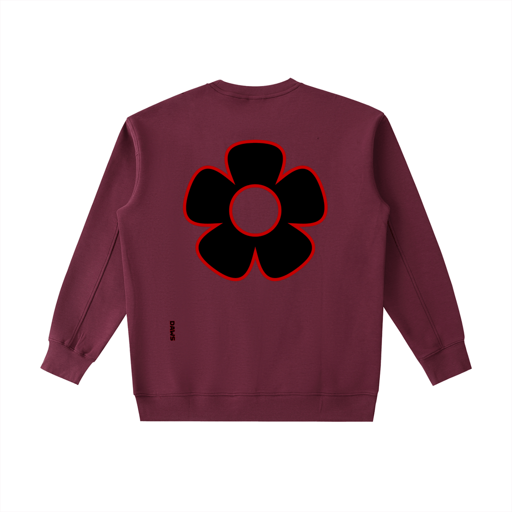 Sudadera Essential de algodón grueso con cuello redondo DAWS Select unisex color - Streetwear DAWS