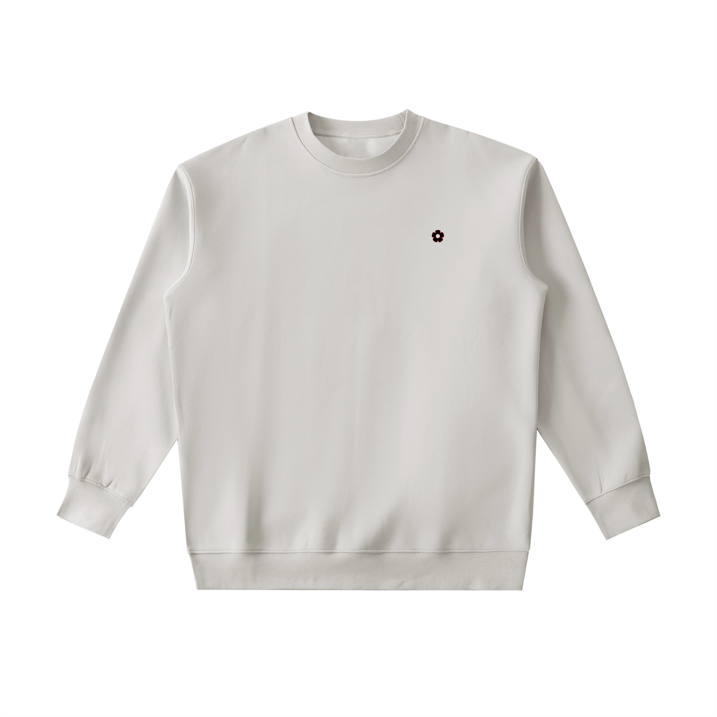 Sudadera Essential de algodón grueso con cuello redondo DAWS Select unisex color - Streetwear DAWS