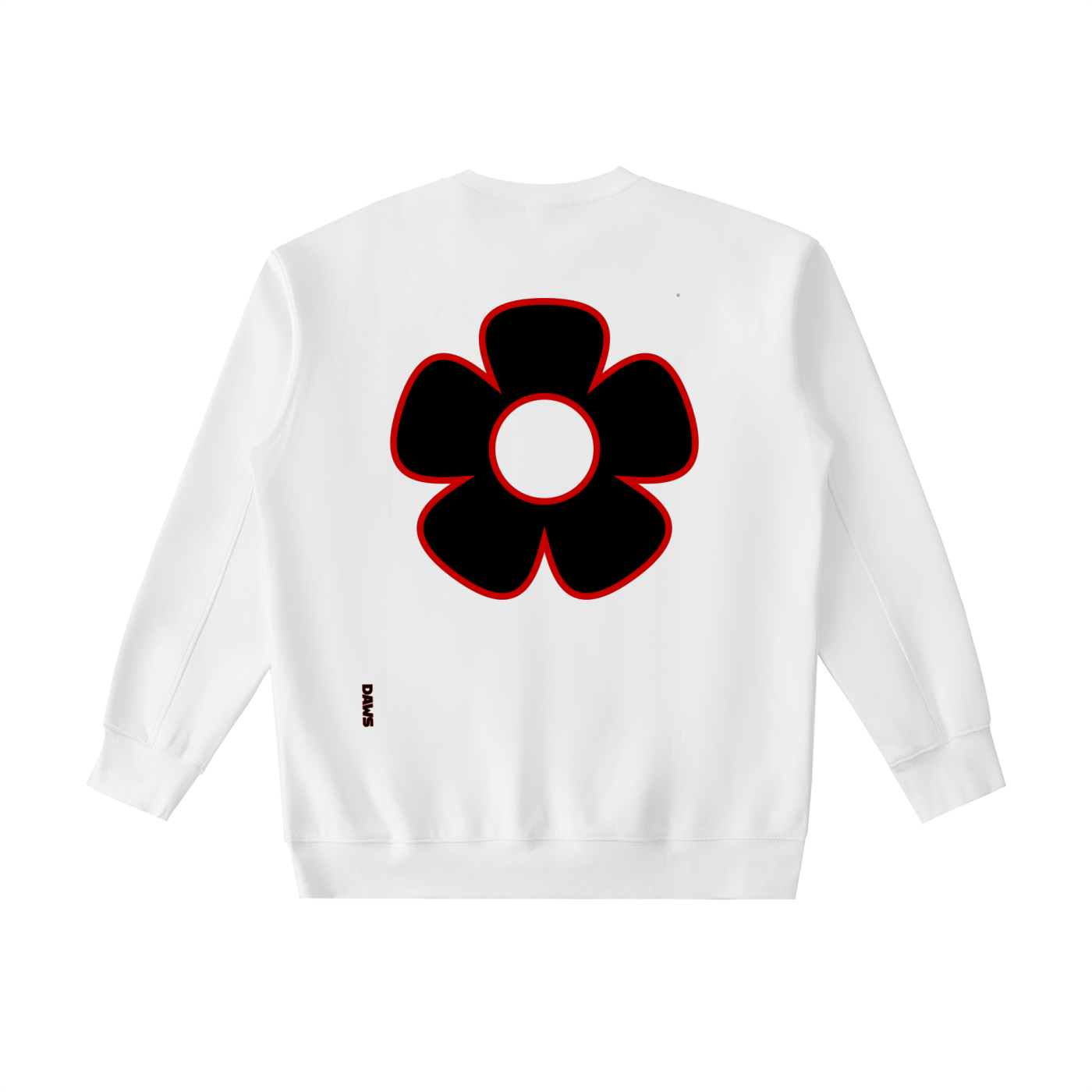 Sudadera Essential de algodón grueso con cuello redondo DAWS Select unisex color - Streetwear DAWS