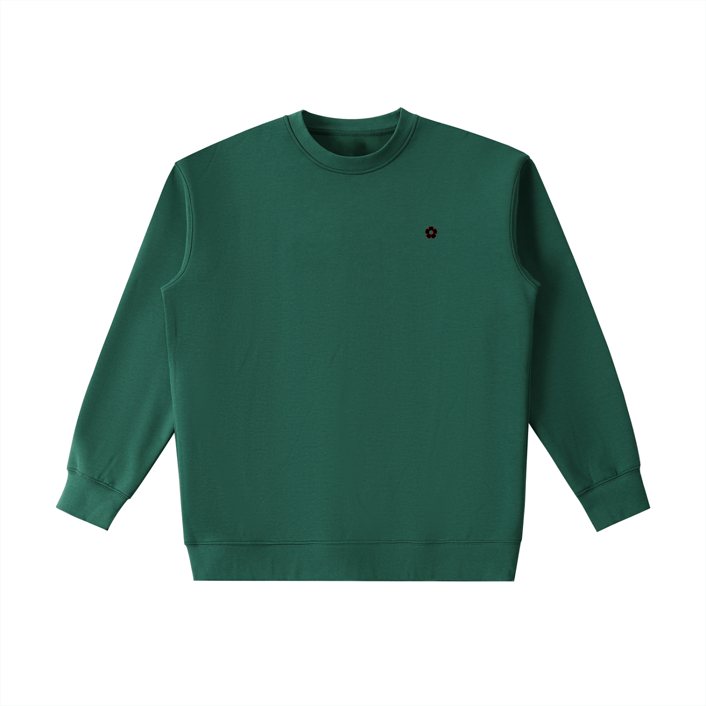 Sudadera Essential de algodón grueso con cuello redondo DAWS Select unisex color - Streetwear DAWS