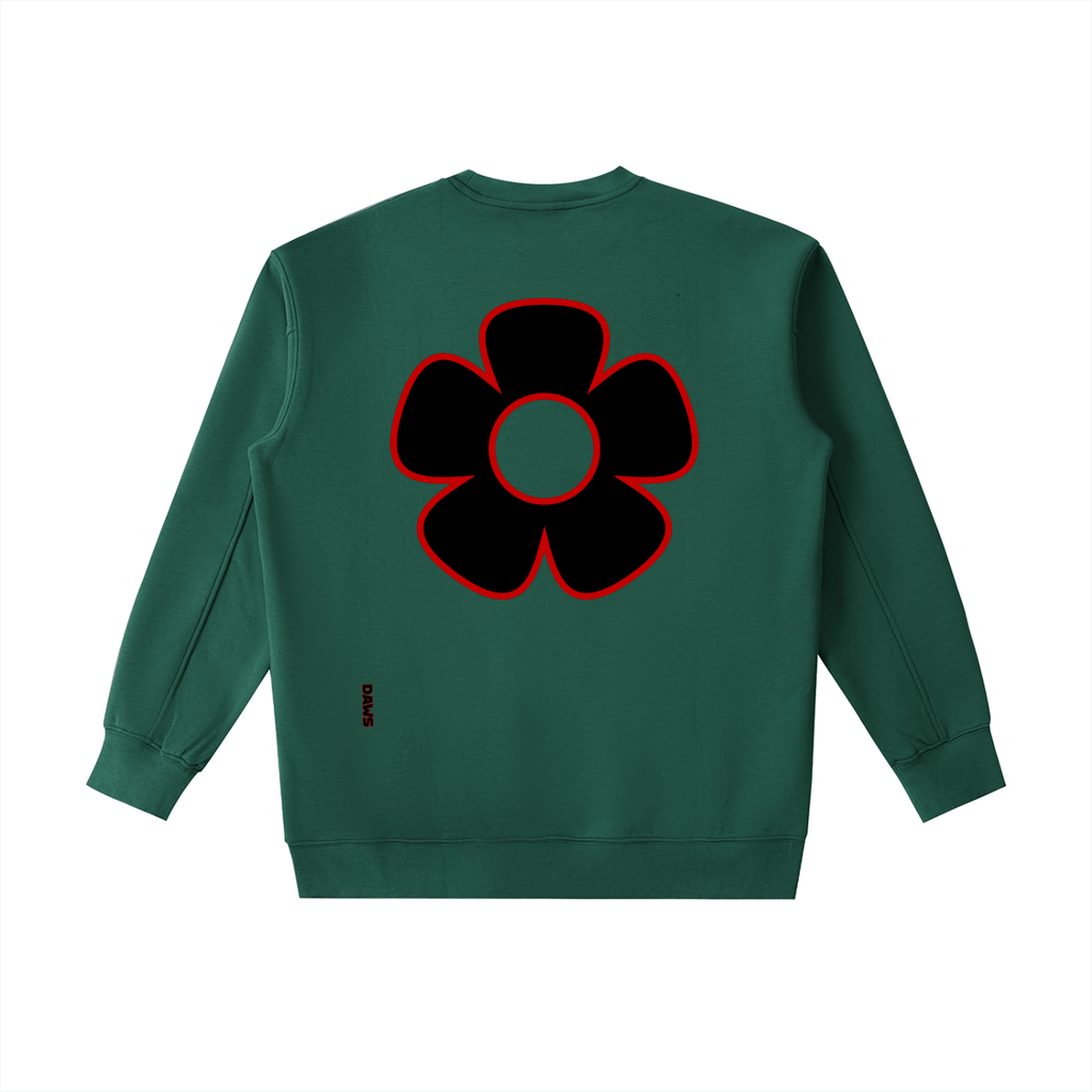 Sudadera Essential de algodón grueso con cuello redondo DAWS Select unisex color - Streetwear DAWS