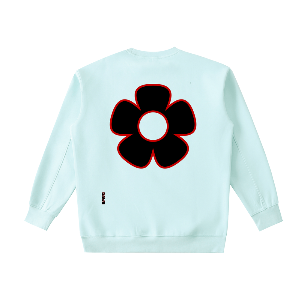 Sudadera Essential de algodón grueso con cuello redondo DAWS Select unisex color - Streetwear DAWS