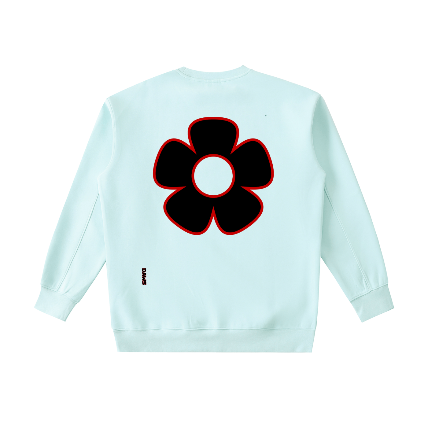 Sudadera Essential de algodón grueso con cuello redondo DAWS Select unisex color - Streetwear DAWS