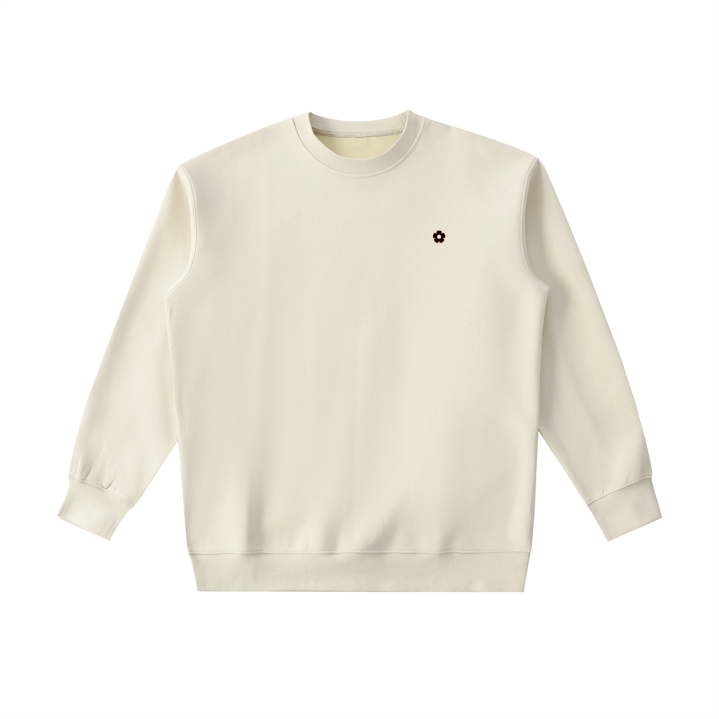 Sudadera Essential de algodón grueso con cuello redondo DAWS Select unisex color - Streetwear DAWS