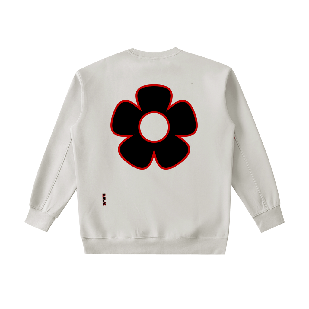 Sudadera Essential de algodón grueso con cuello redondo DAWS Select unisex color - Streetwear DAWS