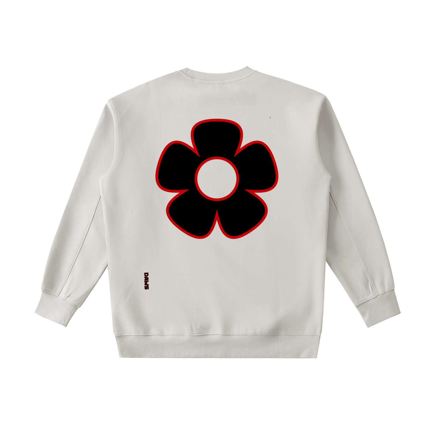 Sudadera Essential de algodón grueso con cuello redondo DAWS Select unisex color - Streetwear DAWS