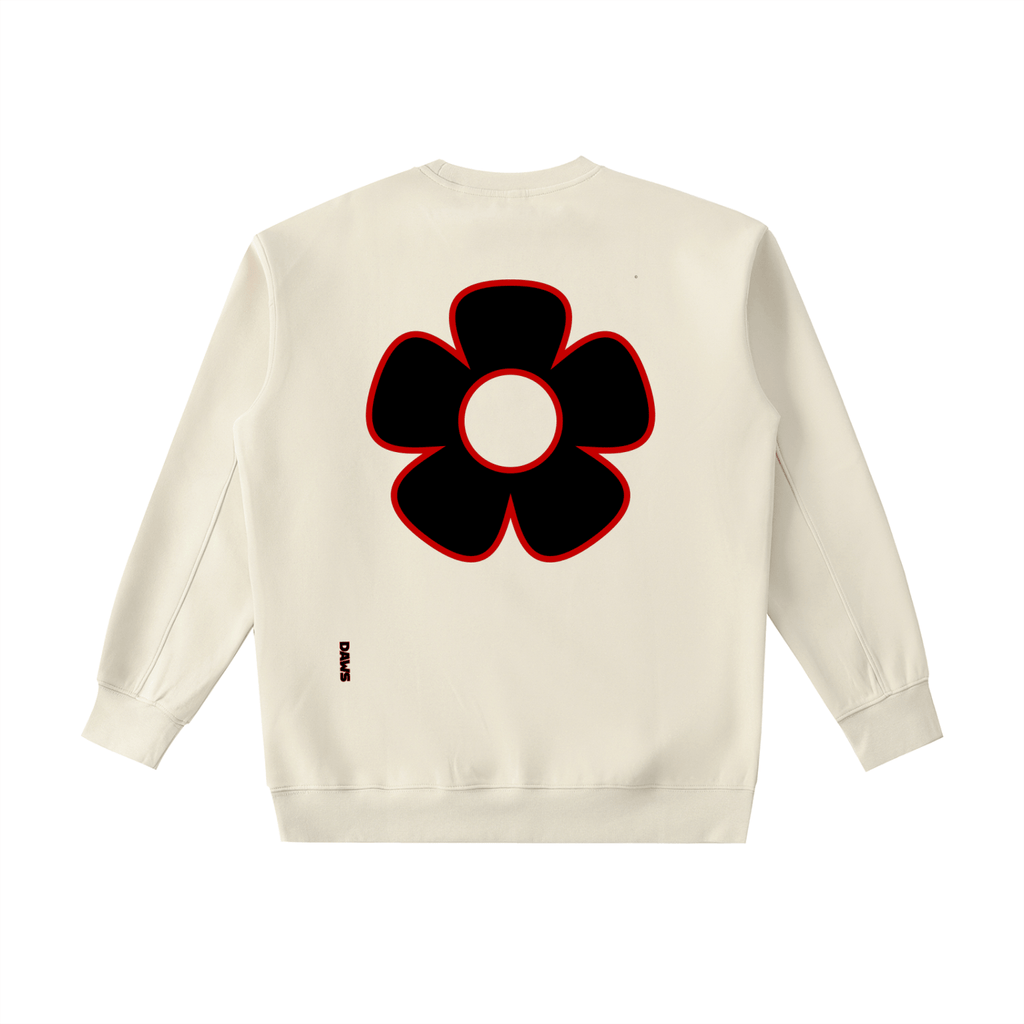 Sudadera Essential de algodón grueso con cuello redondo DAWS Select unisex color - Streetwear DAWS