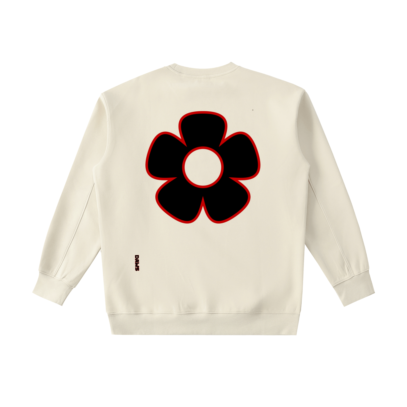 Sudadera Essential de algodón grueso con cuello redondo DAWS Select unisex color - Streetwear DAWS