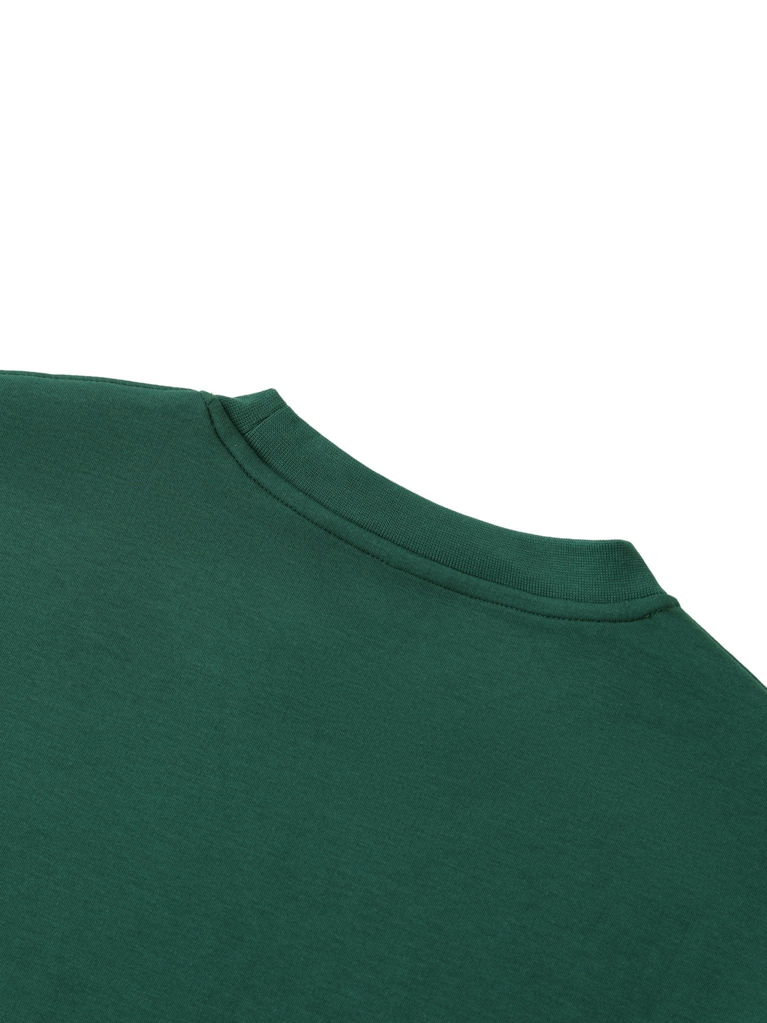 Sudadera Essential gruesa de cuello redondo DAWS Select - Flor verde Unisex color - Streetwear DAWS