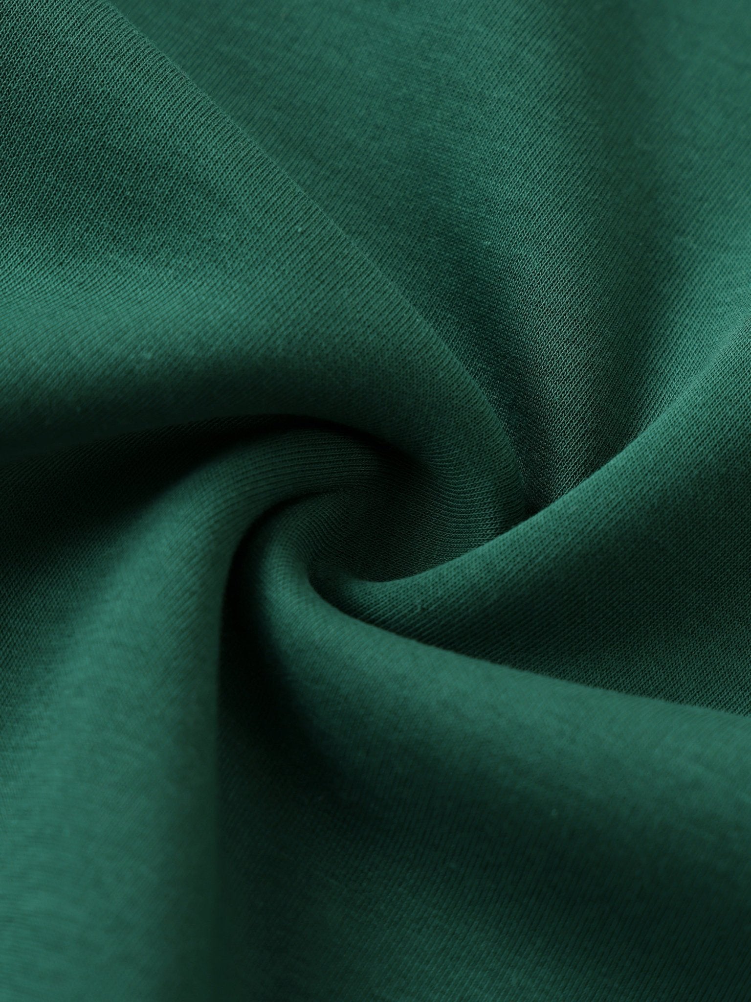 Sudadera Essential gruesa de cuello redondo DAWS Select - Flor verde Unisex color - Streetwear DAWS