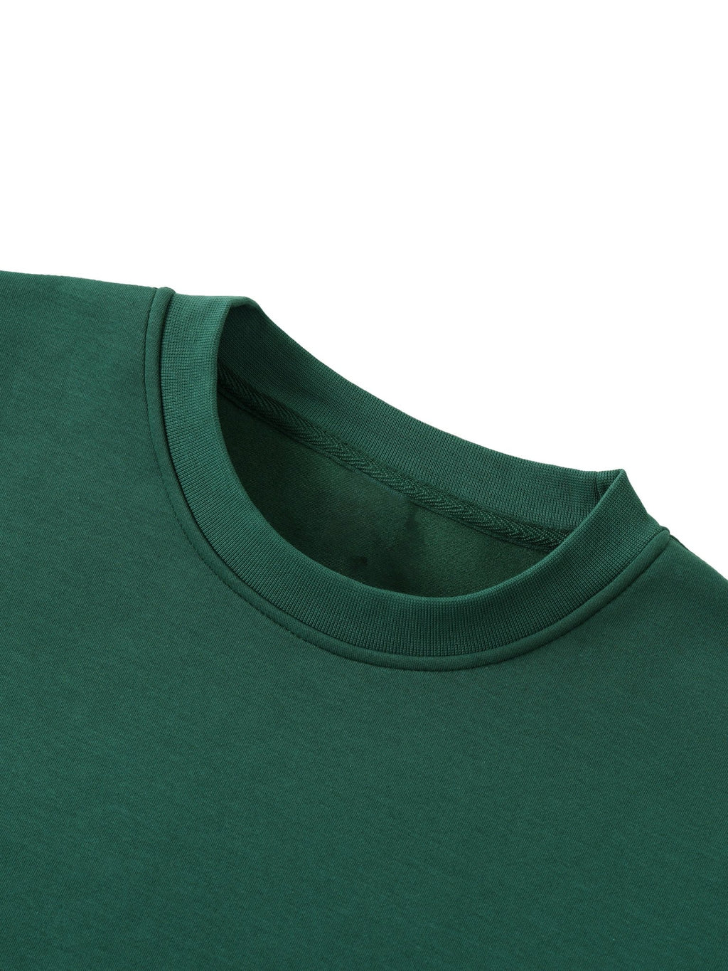 Sudadera Essential gruesa de cuello redondo DAWS Select - Flor verde Unisex color - Streetwear DAWS