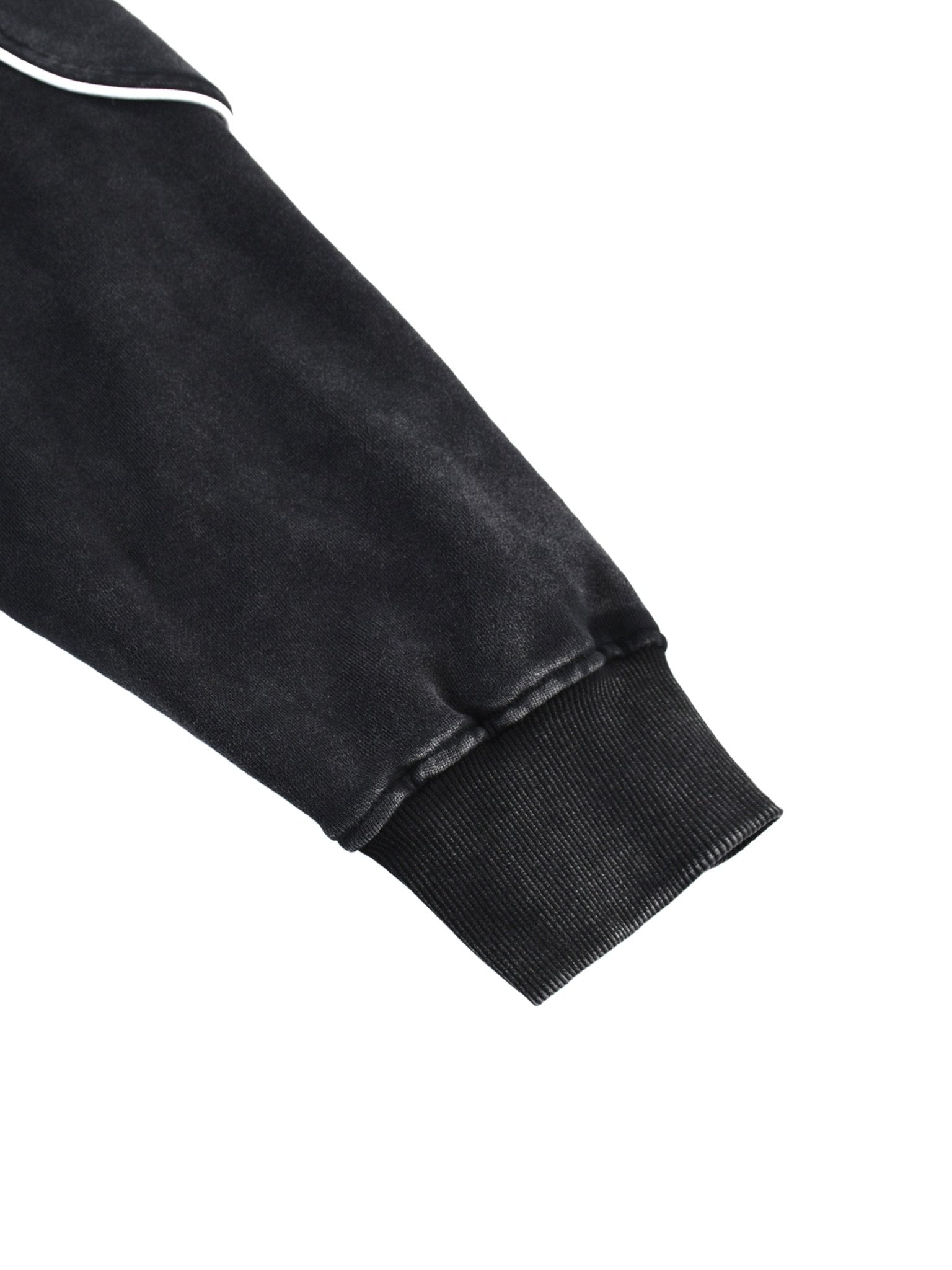 Sudadera Essential Mineral Wash con ribete y dobladillo crudo DAWS Select unisex color - Streetwear DAWS